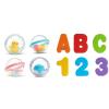 imageMunchkin Float ampamp Play Bubbles Baby and Toddler Bath Toy 4 Count ampamp  Learn Bath Letters and Numbers 36pc Toddler Bath Toy