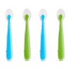 imageMunchkin Gentle Silicone Spoons 4 Pack PinkGreenBlueGreen