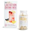 imageMunchkin Milkmakers Oatmeal Chocolate Salted Caramel Lactation Cookie Bites and 2in1 Supplements  Supports Breast Milk Supply and Healthy DuctsLactation Supplement  Berry Lemonade Drink Mix