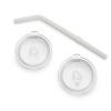 imageMunchkin Open Sipper and Straw Lids  Converts Miracle 360 Cups to Straw Cups and Open Training CupsStraw  Sipper Lid