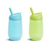 imageMunchkin Simple Clean Toddler Sippy Cup with Easy Clean Straw 10 Ounce 2 Pack PinkBlue2pk  BlueGreen