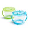 imageMunchkin Snack Catcher Toddler Snack Cups 2 Pack PinkPurpleBlueGreen