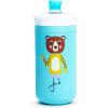 imageMunchkin Twisty Mix ampamp Match Animals Bite Proof Sippy Cup 9 Ounce BlueBlue Animals