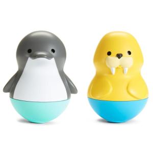 imageMunchkin Bath Bobbers Mold Free Baby and Toddler Bath Toy 6 Months DolphinWalrusDolphinWalrus