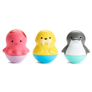 imageMunchkin Bath Bobbers Mold Free Baby and Toddler Bath Toy 6 Months DolphinWalrusDolphinWalrusOctopus