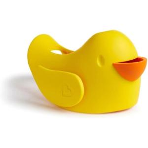 imageMunchkin Beak Bath Spout Cover Safety Guard with Builtin bubble bath dispenser YellowModern