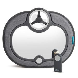 imageMunchkin Brica Breeze Baby inSight Fan Car Mirror Grey