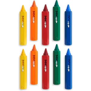 imageMunchkin Draw Bath Crayons Toddler Bath Toy 5 count Pack of 25 Count Pack of 2