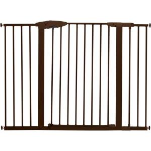 imageMunchkin Easy Close XL Metal Baby Gate 295quot  516quot Wide Black Model MK0009111Bronze