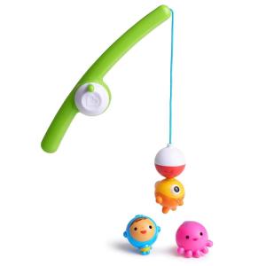 imageMunchkin Fishin Magnetic Baby and Toddler Bath Toy 4pc Set