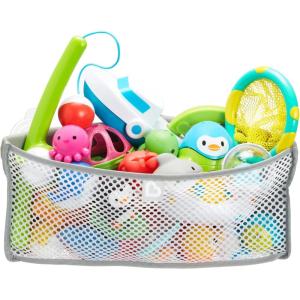 imageMunchkin High n Dry Corner Bath Toy Organizer and Storage GreyTOY