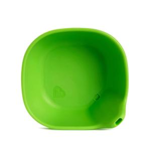 imageMunchkin Last Drop Silicone Toddler Bowl with BuiltIn Straw Green