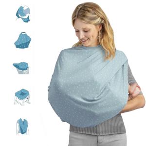 imageMunchkin Milkmakers 5in1 Nursing Cover Quiet SkiesHipsteria Dots