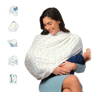 imageMunchkin Milkmakers 5in1 Nursing Cover Quiet SkiesQuiet Skies