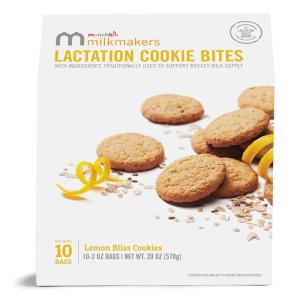 imageMunchkin Milkmakers Lactation Cookie Bites Oatmeal Chocolate Chip 10 CtLemon Bliss