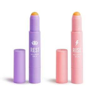 imageMunchkin Milkmakers Rest  Rise Pregnancy Wellness Balms with Essential Oils and Aromatherapy05 Ounce Pack of 2