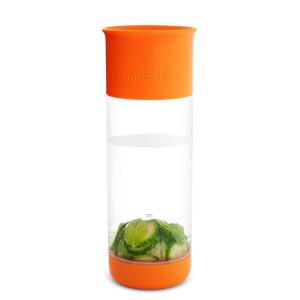 imageMunchkin Miracle 360 Fruit Infuser Water Bottle 20 Ounce GreenOrange