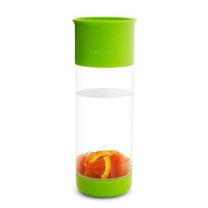 imageMunchkin Miracle 360 Fruit Infuser Water Bottle 20 Ounce RedGreen