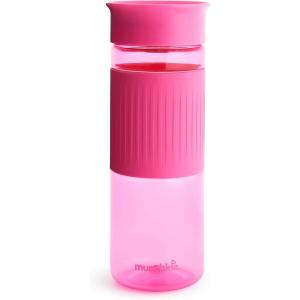 imageMunchkin Miracle 360 Spill Proof Sippy Cup 24 Ounce Blue  Great for Toddlers Big Kids or AdultsPink