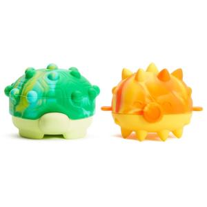 imageMunchkin Pop Squish Bath Toy Mold Free Baby and Toddler Bathtub Toy with Sensory and Fidget Play StarfishTurtlePufferfish