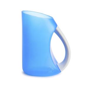 imageMunchkin Rinse Shampoo Bath Rinser Cup Ultra Soft and Flexible Rim Babies Toddlers and Kids GreyRinser  Blue