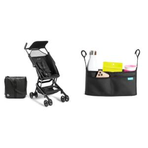 imageMunchkin Sparrow Ultra Compact Lightweight Travel Stroller for Babies ampamp Toddlers and Stroller Organizer Bag BlackTravel Stroller  Organizer Bag Black