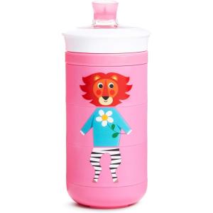 imageMunchkin Twisty Mix ampamp Match Animals Bite Proof Sippy Cup 9 Ounce BluePink Animals