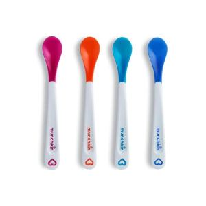 imageMunchkin White Hot Safety Baby Spoons BPA Free 4 Pack Polypropylene