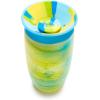 imageMunchkin Miracle 360 Toddler Sippy Cup Spill Proof 10 Ounce Tropical Swirl BlueMultiBlue