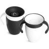 imageMunchkin Miracle 360 Trainer Sippy Cup with Handles Spill Proof 7 Ounce 2 Pack BlackWhite7 Ounce