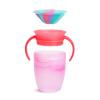 imageMunchkin Miracle 360 Trainer Sippy Cup with Handles Spill Proof 7 Ounce Tropical Swirl Pink Multi
