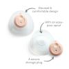 imageMunchkin Silicone Breast Milk Collector Cup with Storage Plug  Discreet and Comfortable Leak Free Nursing Pad Alternative for Breastfeeding Postpartum Moms BPA Free 2 Pack