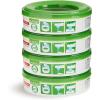 imageNursery Fresh Refill Rings for Diaper Genie and Munchkin Diaper Pails Holds up to 1088 Newborn Diapers 4 PackWaste Bag