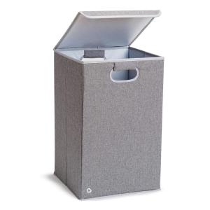 imageMunchkin Hamper Laundry Organizer with Lid Grey