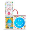 imageMunchkin Be Happy Toddler Dining Set Includes Suction Plate Straw Cup and Utensil Set PinkBlue
