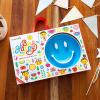 imageMunchkin Be Happy Toddler Dining Set Includes Suction Plate Straw Cup and Utensil Set PinkBlue