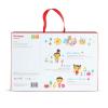 imageMunchkin Be Happy Toddler Dining Set Includes Suction Plate Straw Cup and Utensil Set PinkBlue