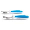 imageMunchkin Be Happy Toddler Dining Set Includes Suction Plate Straw Cup and Utensil Set PinkBlue