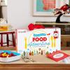 imageMunchkin Food Adventure Splash Toddler Dining Set Includes Plate and Stainless Steel Utensils BlueBlue