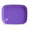 imageMunchkin Food Adventure Splash Toddler Dining Set Includes Plate and Stainless Steel Utensils BluePurple