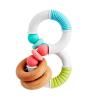 imageMunchkin Sili Twisty Bendable Baby Teether Toy Silicone and Wood BPA Free 3 MonthsTeether  Wood Rings