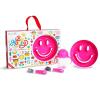 imageMunchkin Be Happy Toddler Dining Set Includes Suction Plate Straw Cup and Utensil Set PinkPink