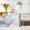 imageMunchkin Shine Stainless Steel Bottle Brush and Refill Brush Head2 Count Pack of 1
