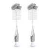 imageMunchkin Sponge Bottle Brush Grey 2 Count Pack of 1Bottle Brush  Grey