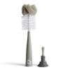 imageMunchkin Sponge Bottle Brush Grey 2 Count Pack of 1Modern Bottle Brush  Grey
