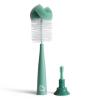imageMunchkin Sponge Bottle Brush Grey 2 Count Pack of 1Modern Bottle Brush  Sage