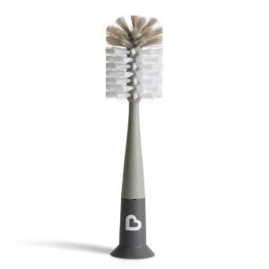 imageMunchkin Bristle Bottle Brush Modern Design 2 Pack GreyGray