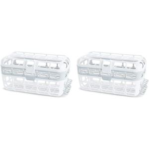 imageMunchkin High Capacity Dishwasher Basket 1 Pack GreyModern