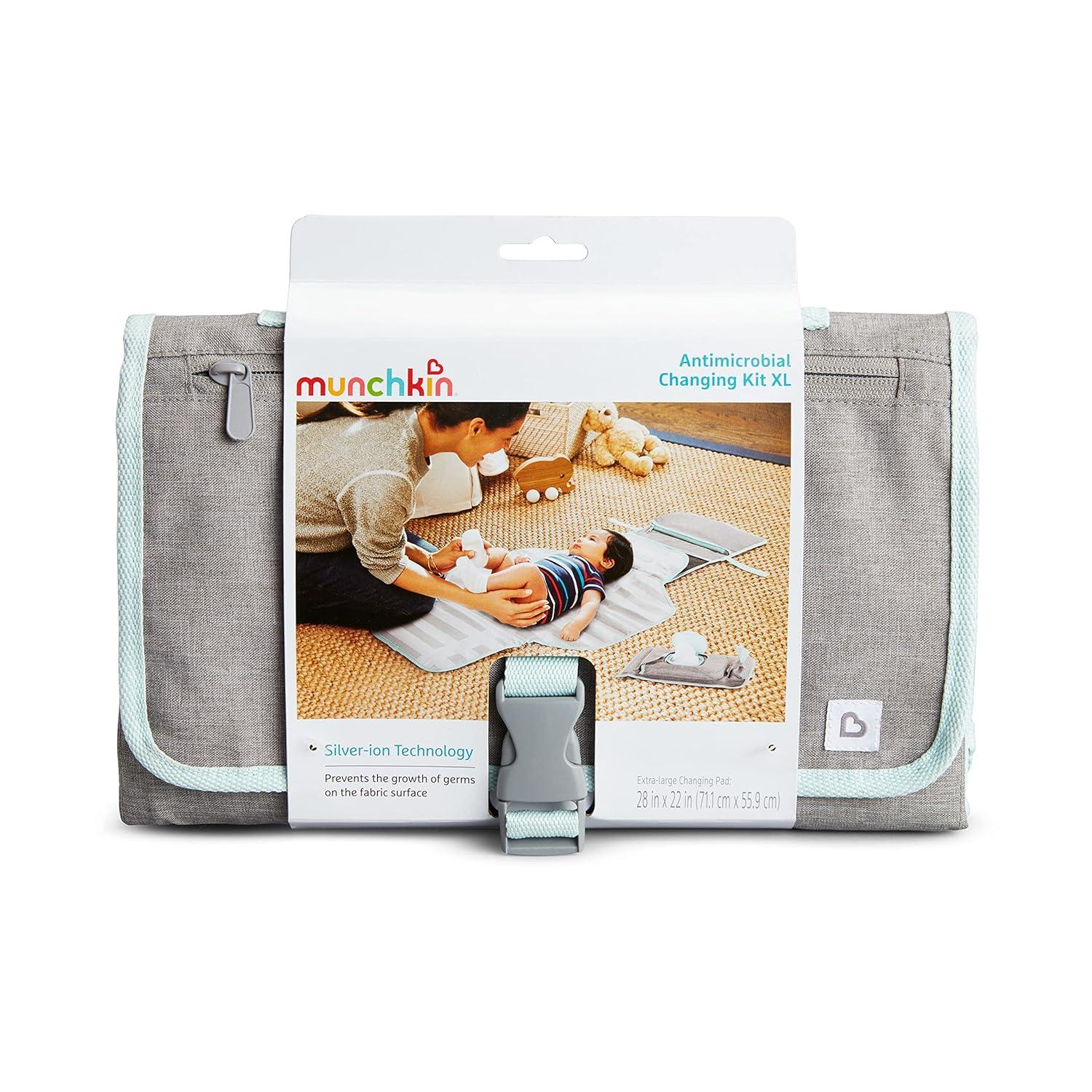 imageMunchkin Diaper Changing Kit XL with SilverIon Technology Includes 12 Diaper Disposal BagsChanging Kit