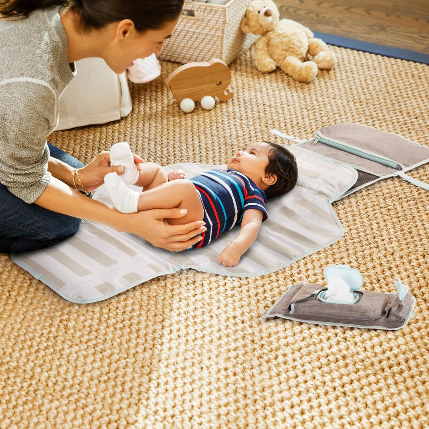 imageMunchkin Diaper Changing Kit XL with SilverIon Technology Includes 12 Diaper Disposal BagsChanging Kit